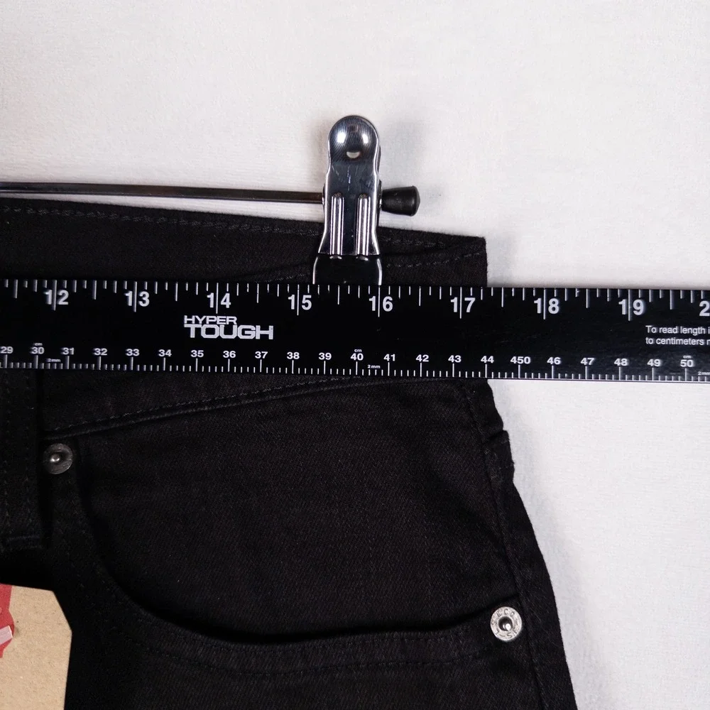 Levis Mens 559 Relaxed Straight Jeans 32x32 Black Stretch Denim Pants New